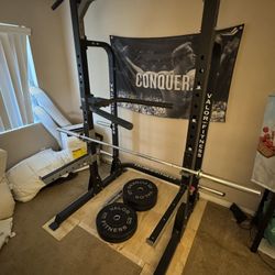 Valor Fitness Half Rack Home Gym