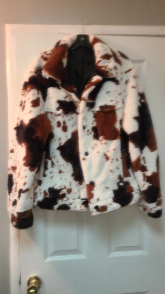 MENS MINK/ FUR TRUCKER JACKET