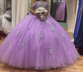 XV Orchid Purple Dress