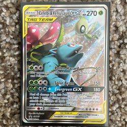 Celebi & Venusaur Tag Team GX