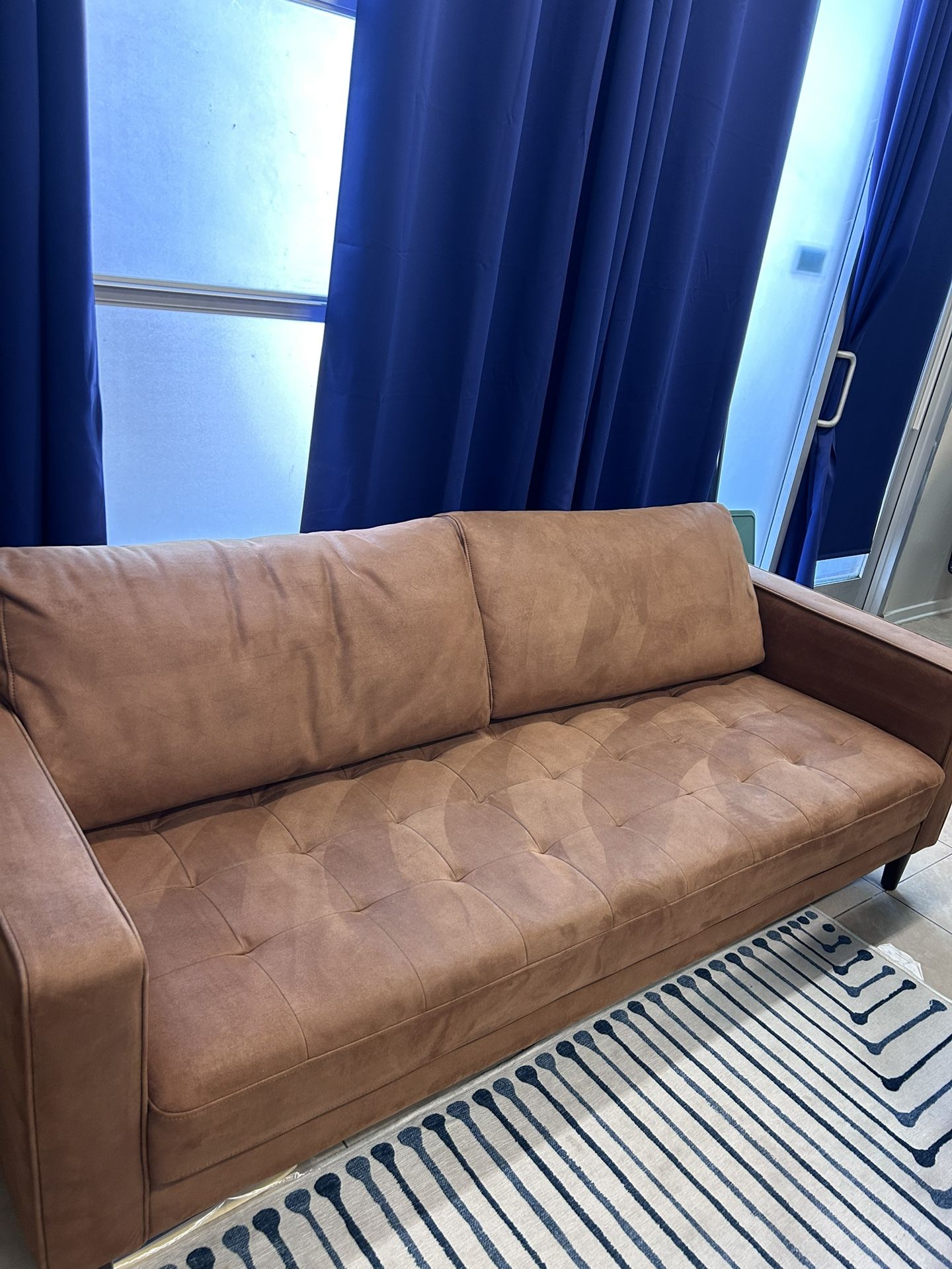 Moving Sale! Suede Couch