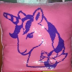 Jojo Nickelodeon Sequin Pillow