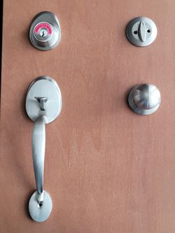 Kwikset Satin Nickel Front Door Lock 