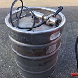Keg With Pump