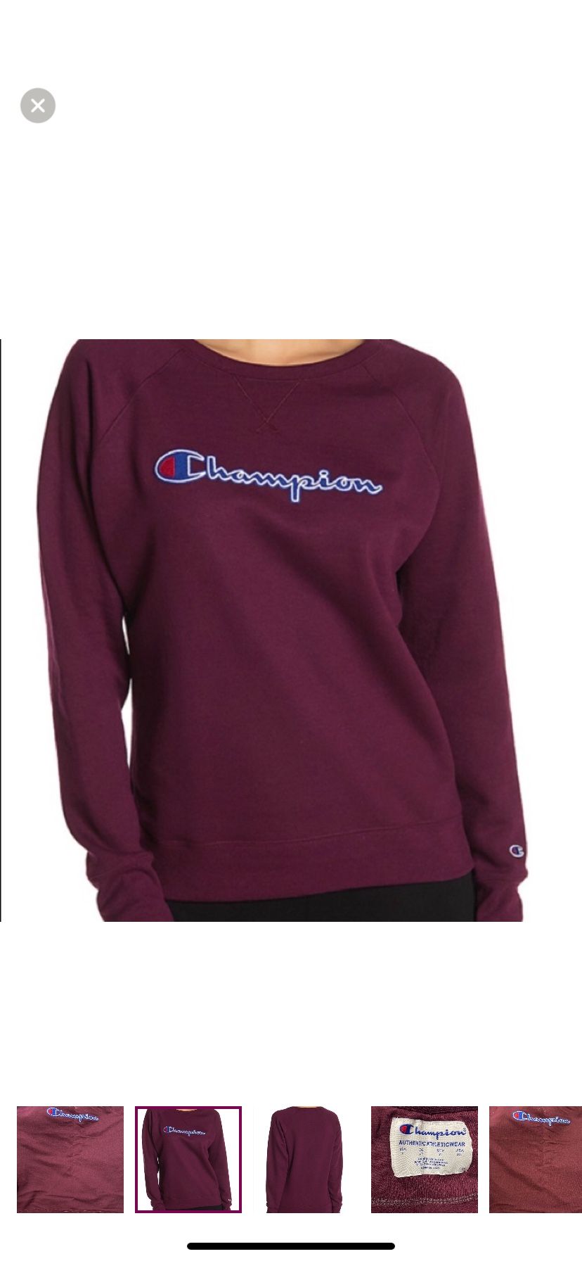 Womens Champion Sweatshirt