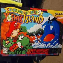 Yoshi's Island Styrofoam Poster Art