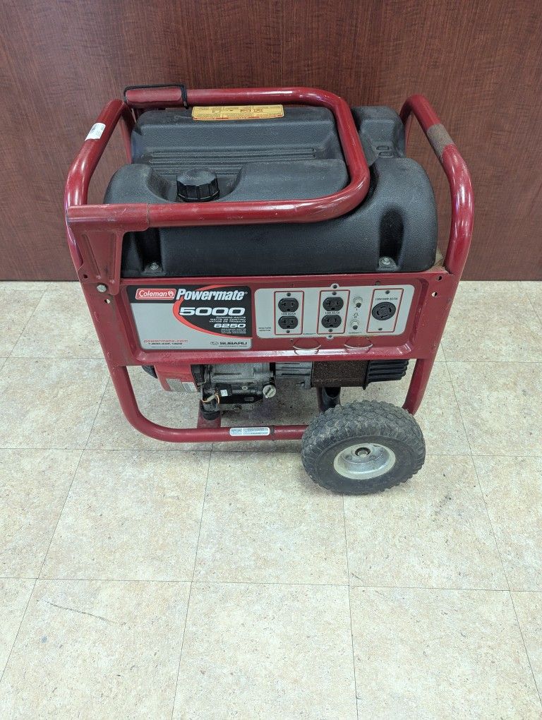 COLEMAN 5000 WATT M:PMO435001 GENERATOR