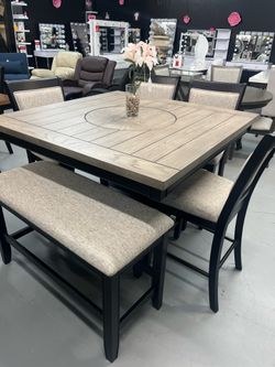 Counter height table