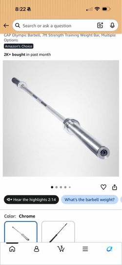 Weight set