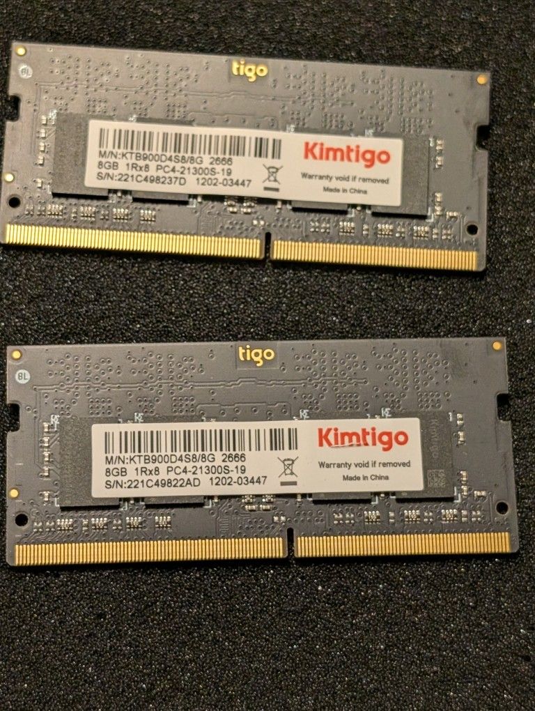 16 GB Laptop Ram
