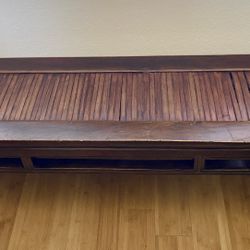 Certified Antique Chinese Bench