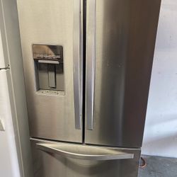 Whirlpool 30 Inch French Doors Stainless Steel Refrigerator
