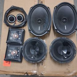 Rockford Fosgate 2x 6.5, 2x 6x9, Crossovers And Tweeters