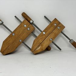 10” Wooden Clamp Set