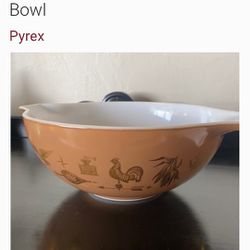 Vintage Pyrex Cinderella Large Bowl