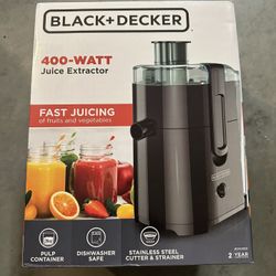 Black & Decker 400 Watt Juice Extractor