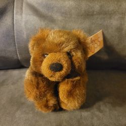 RUSS Bears From The Past Li'l Grizzly Russ Berrie & Co Bear Plush Original Tag