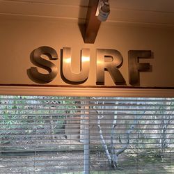 RHTeen Silver Letters: S U R F