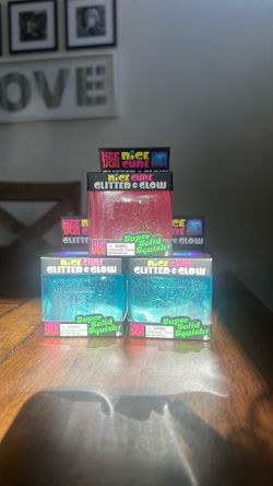 Needoh Nice Cube Glitter & Glow