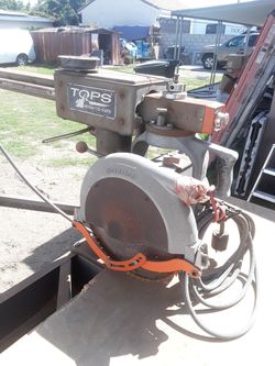 RADIAL ARM SAW ON WHEELS