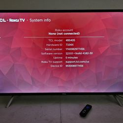 TCL Roku 49" (2017)