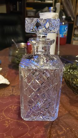 Crystal bottle $10
