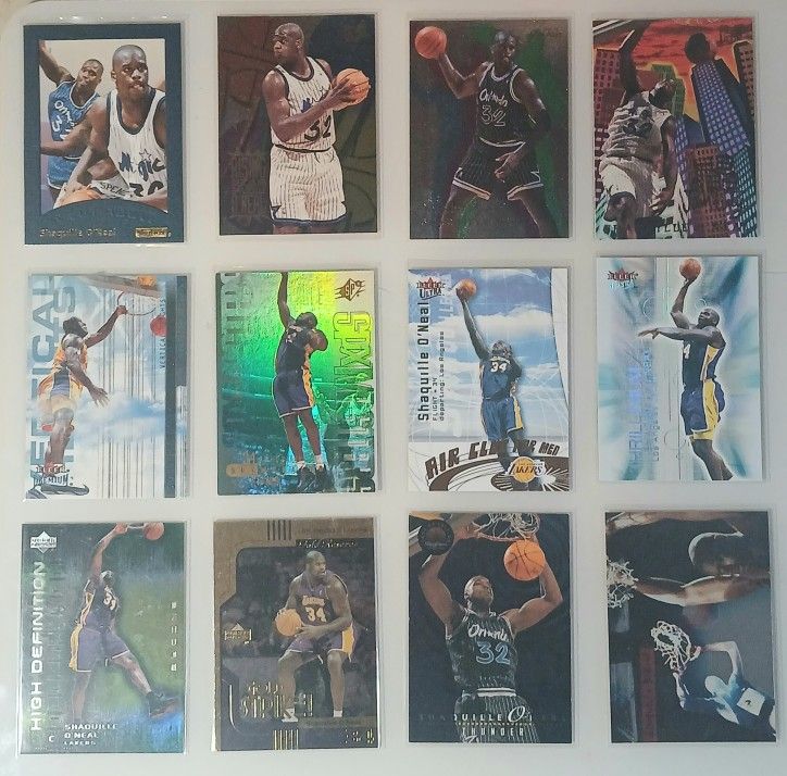 Shaquille O'Neal Insert Card Collection