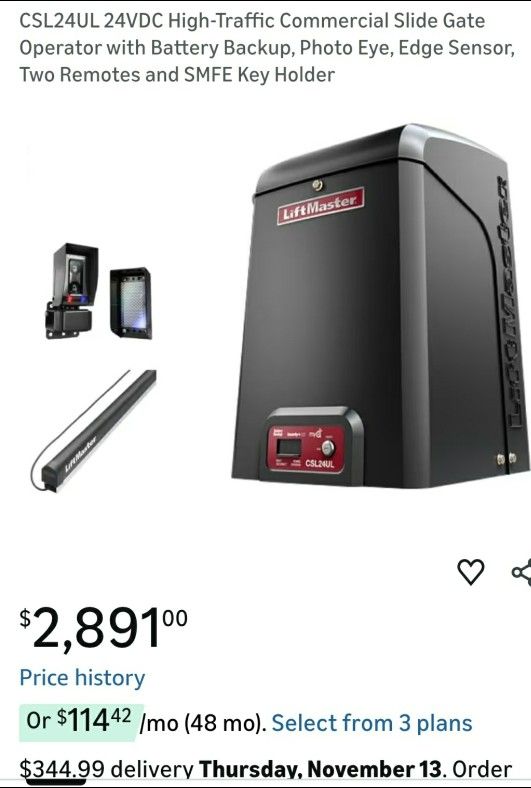 Liftmaster CSL24UL 24VDC