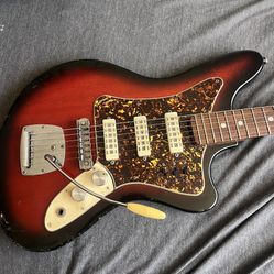 1960s Vintage Splendor Offset Japanese Guitar 
