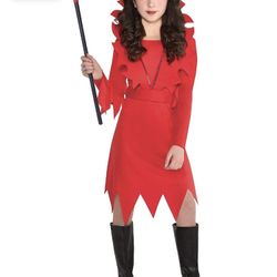 SUIT YOURSELF Devious Devil Halloween Costume for Girls, with Accessories