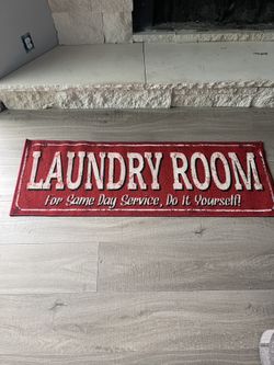 “laundry” Runner / Rug