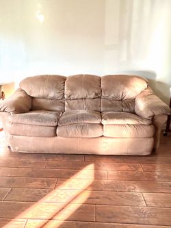 Free couch and loveseat