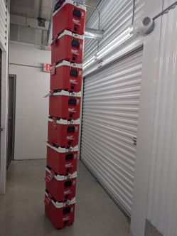 Milwaukee Packout Cooler Lot (8 Units)