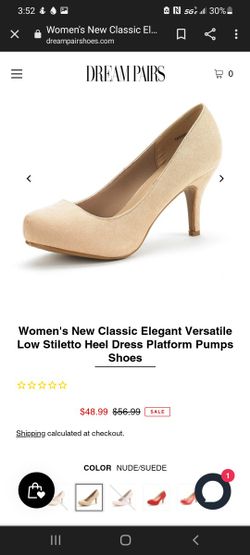Nude Suede Shoes