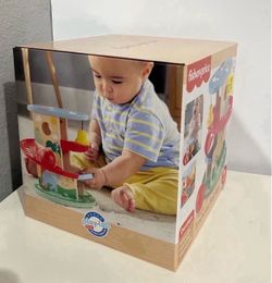 Fisher-Price Wooden Treehouse Ball Run baby and toddler toy