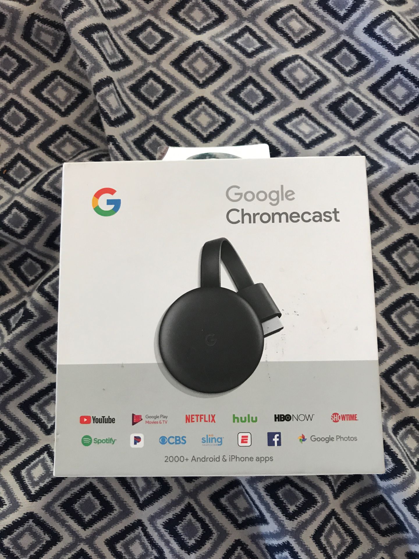 Brand new google chromecast