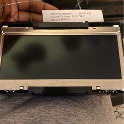 Audi GPS Screen
