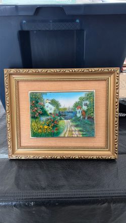 3 D village picture-