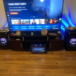 65” Vizio smart To And Stereo system  Sony