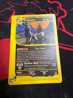 Umbreon 41/147 Pokémon Card Aquapolis