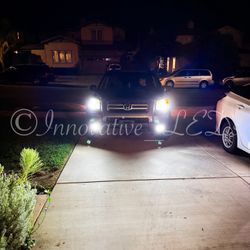 Led Headlights Size 9007 Luces 6000k Bright Glacier White 