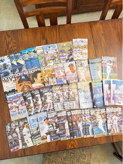 Los Angeles Dodgers Playbill Program lot 41
