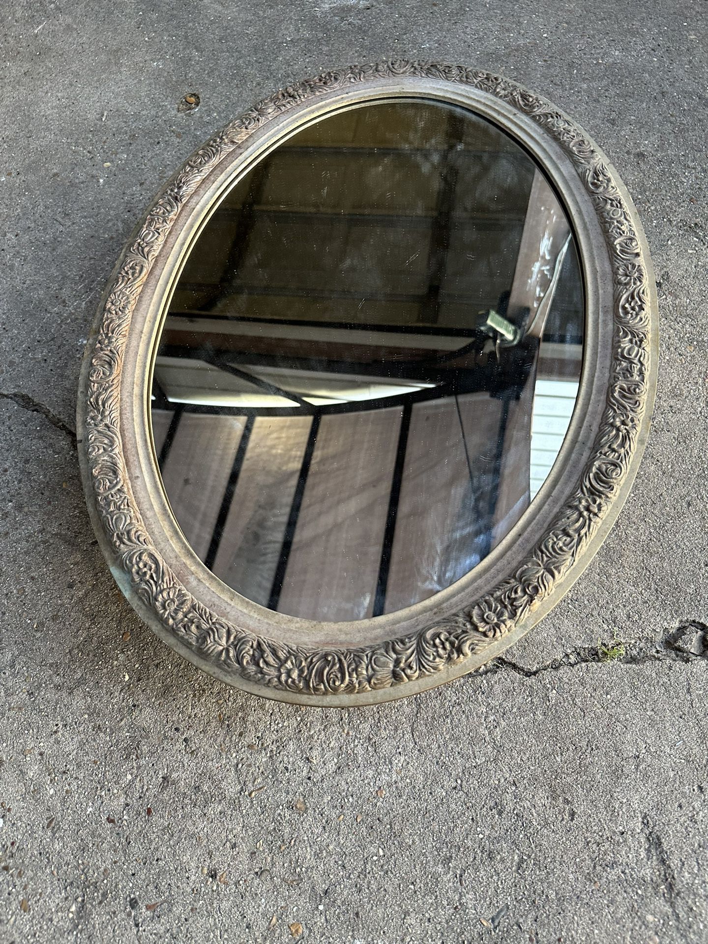 Antique Mirror/Cabinet