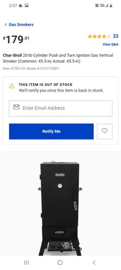 Char broil smoker new