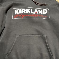 Kirkland Signature Hoodie Heavyweight Costco Black Mens XXL