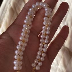 Fresh Water Pearls Bracelet 