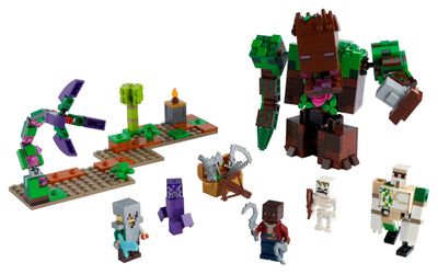 Retired Lego Minecraft Set - The Jungle Abomination (21176)