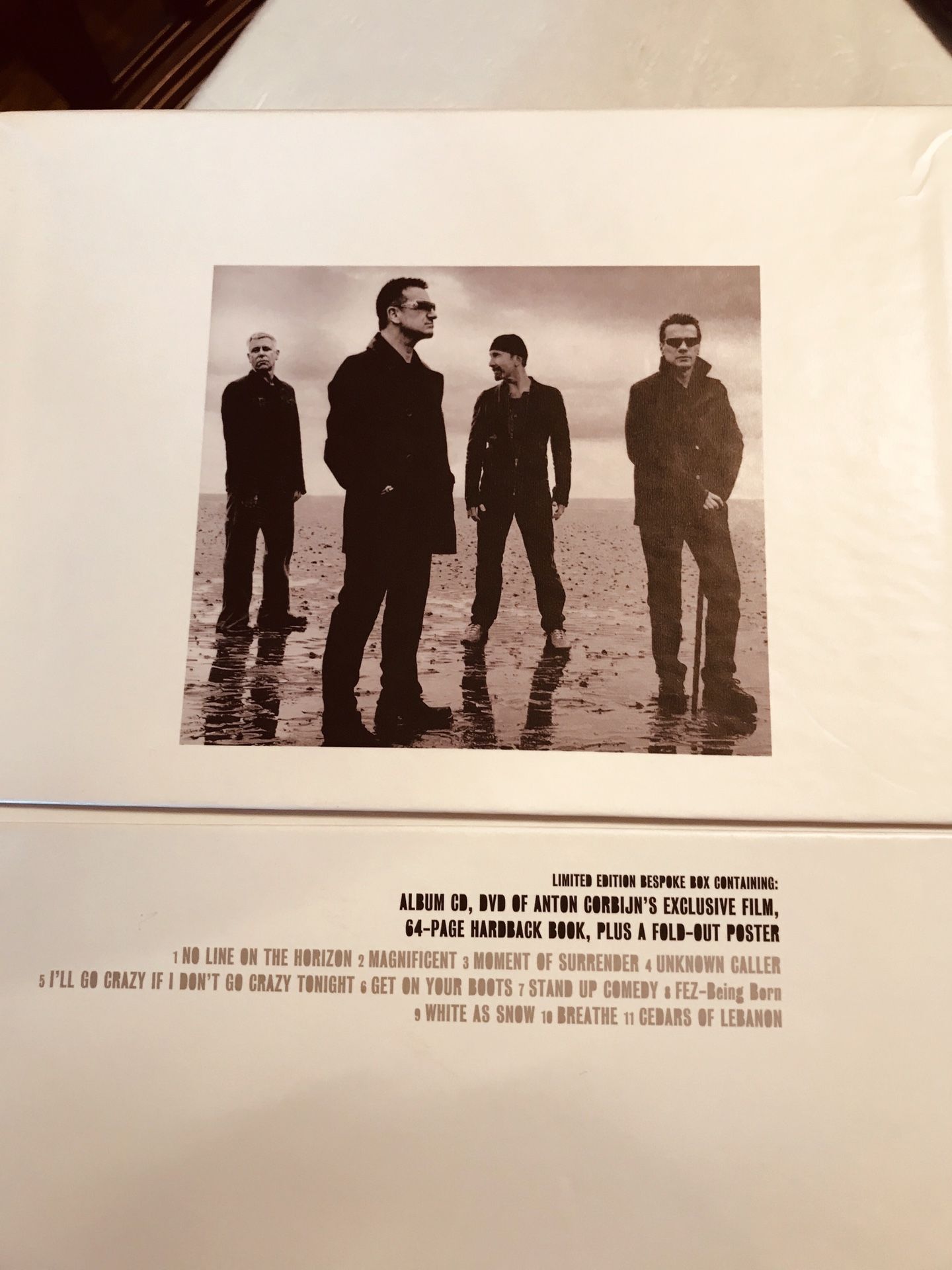 U2 No line on the horizon limited edition bespoke box set