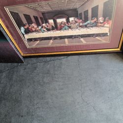 The Lord's Supper African American Picture Frame.