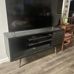 Tv Console Table Entertainment Center 